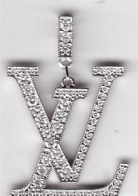 louis vuitton custom pendant